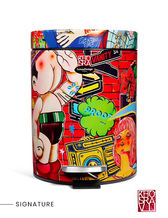 Poubelle 5L Vanity Fair