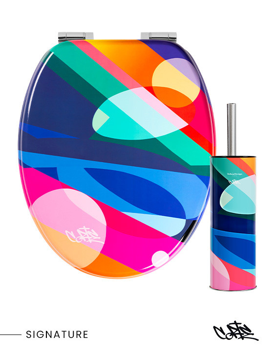 Pack Abattant + Brosse Two...