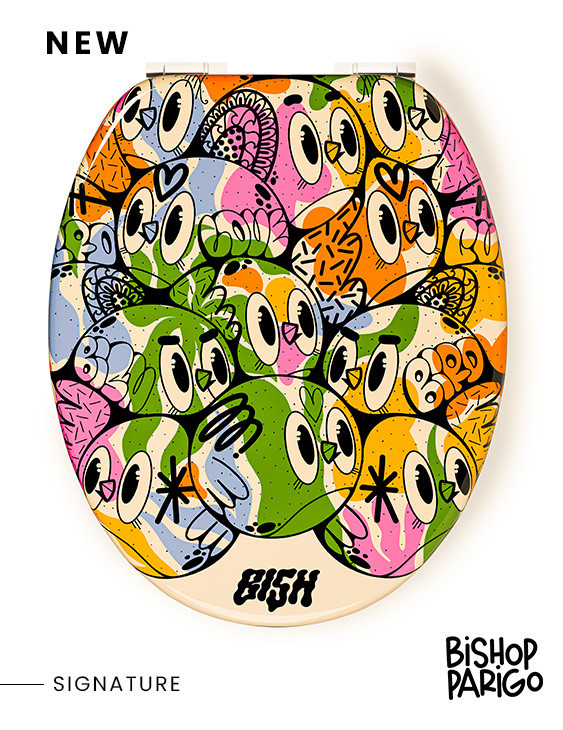 Abattant WC Color Bomb